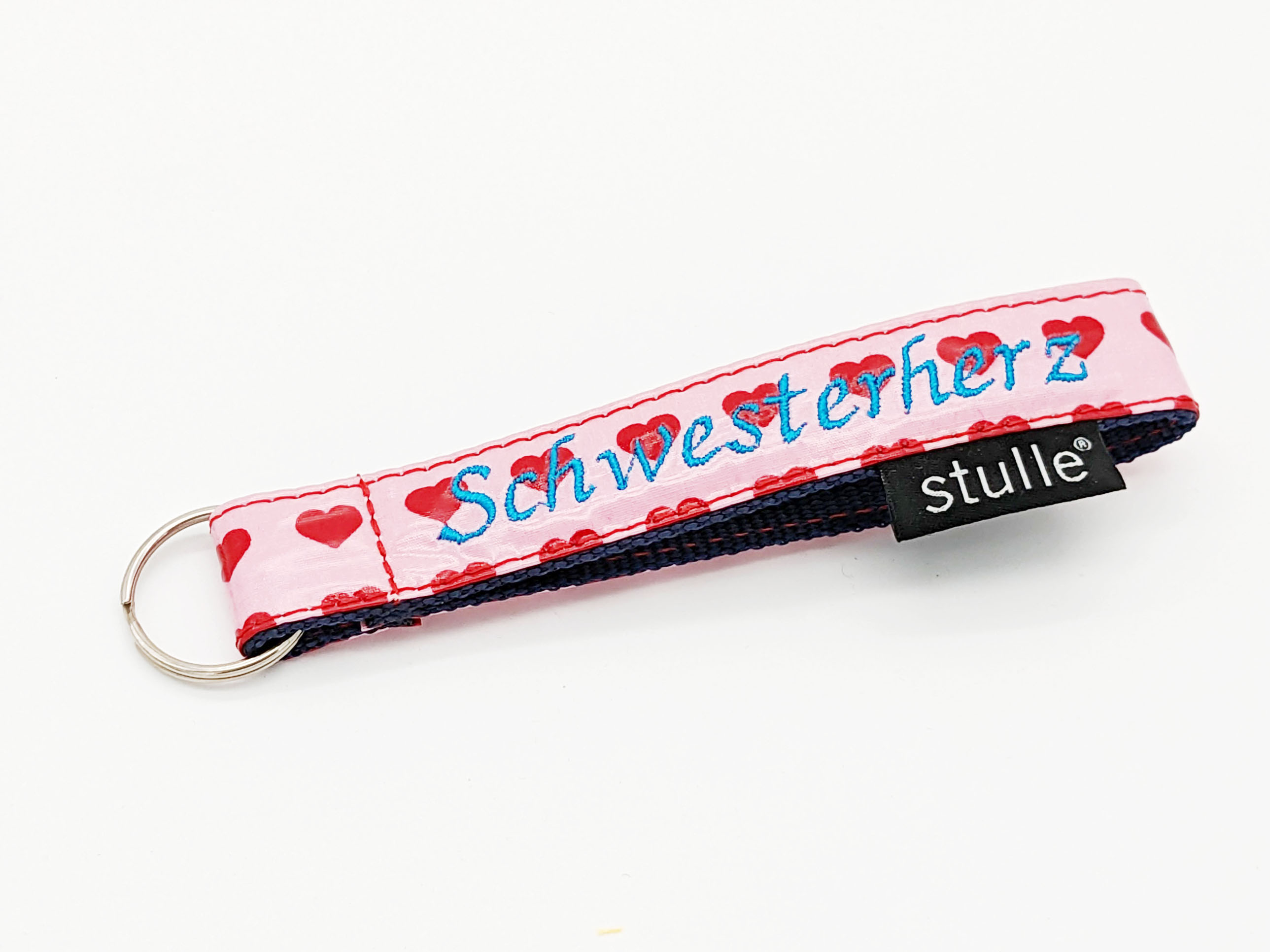Schlüsselband graviert schmal